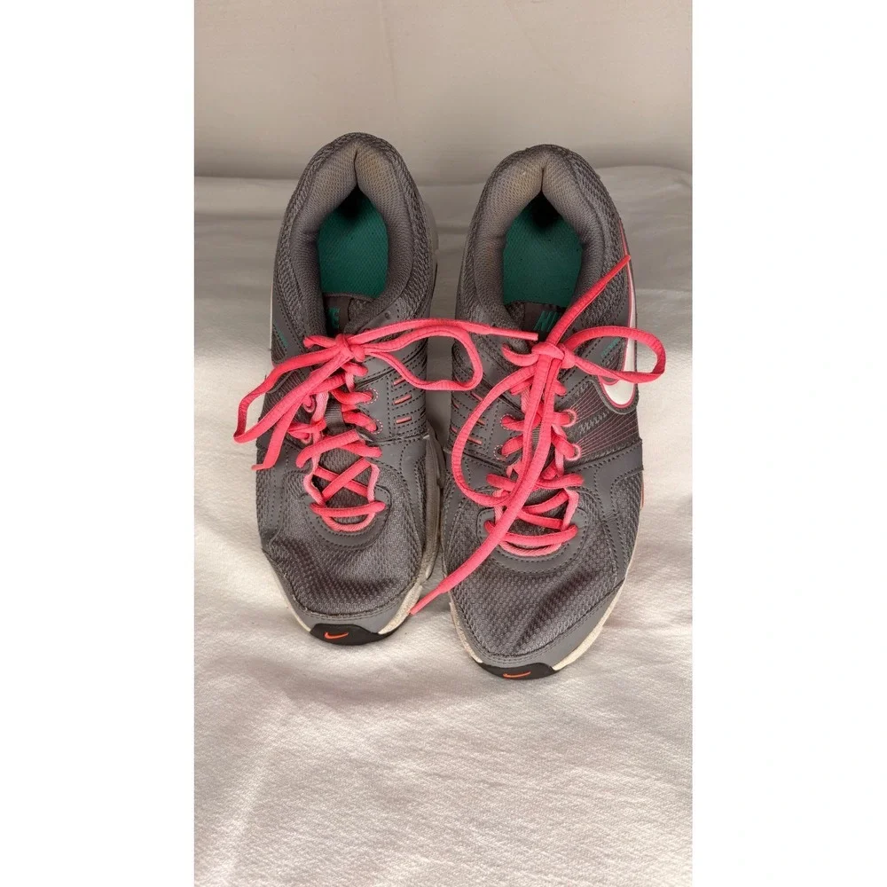 Nike Dart 9 Womens Running Shoes Grey Pink Flywire Sneakers 537603-006 Size 6.5